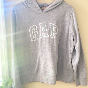 GAP | light blue/ grey hoodie